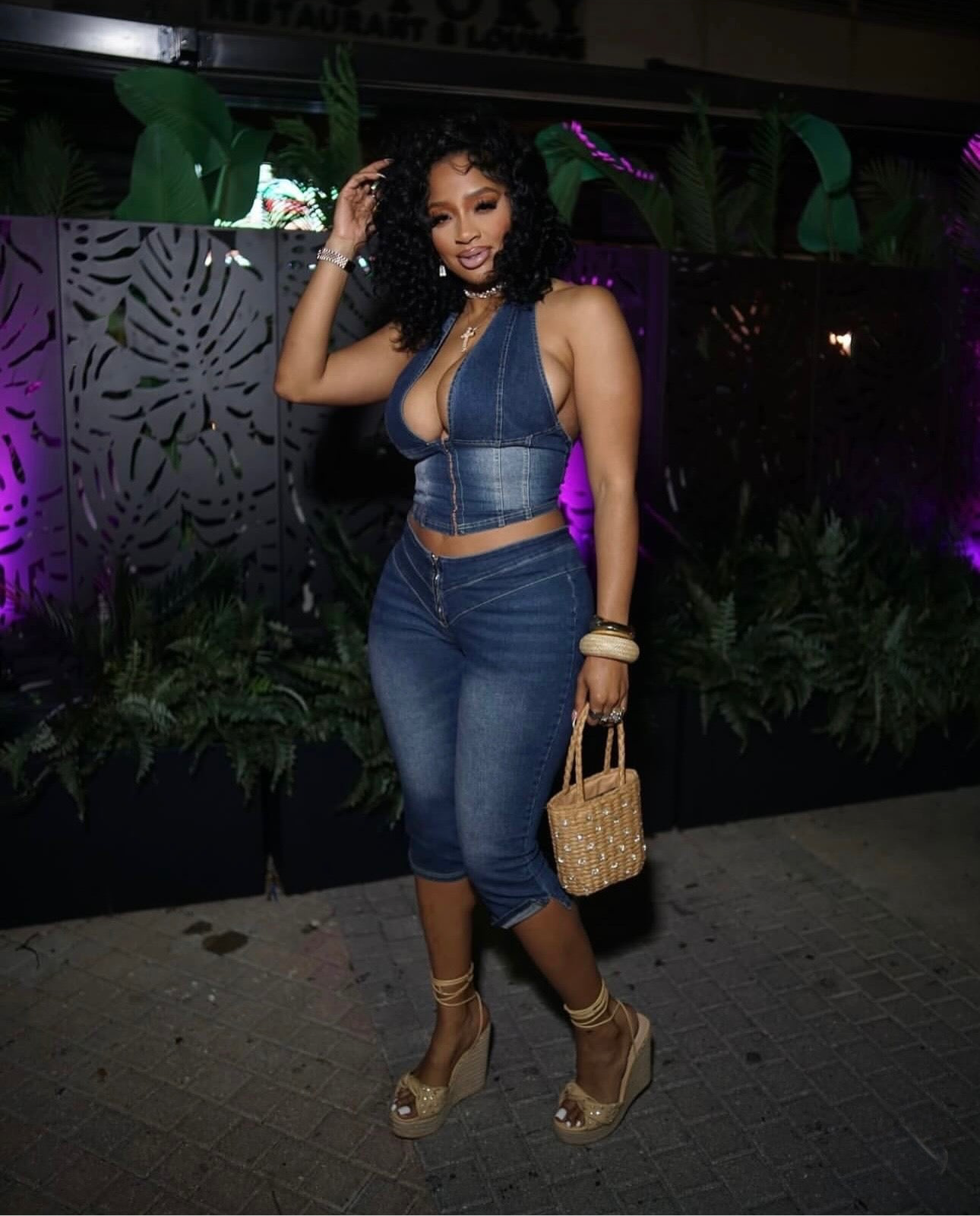 Jean Capri Set