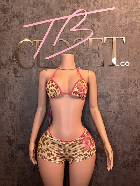 Cheetah Print 3 Piece Set
