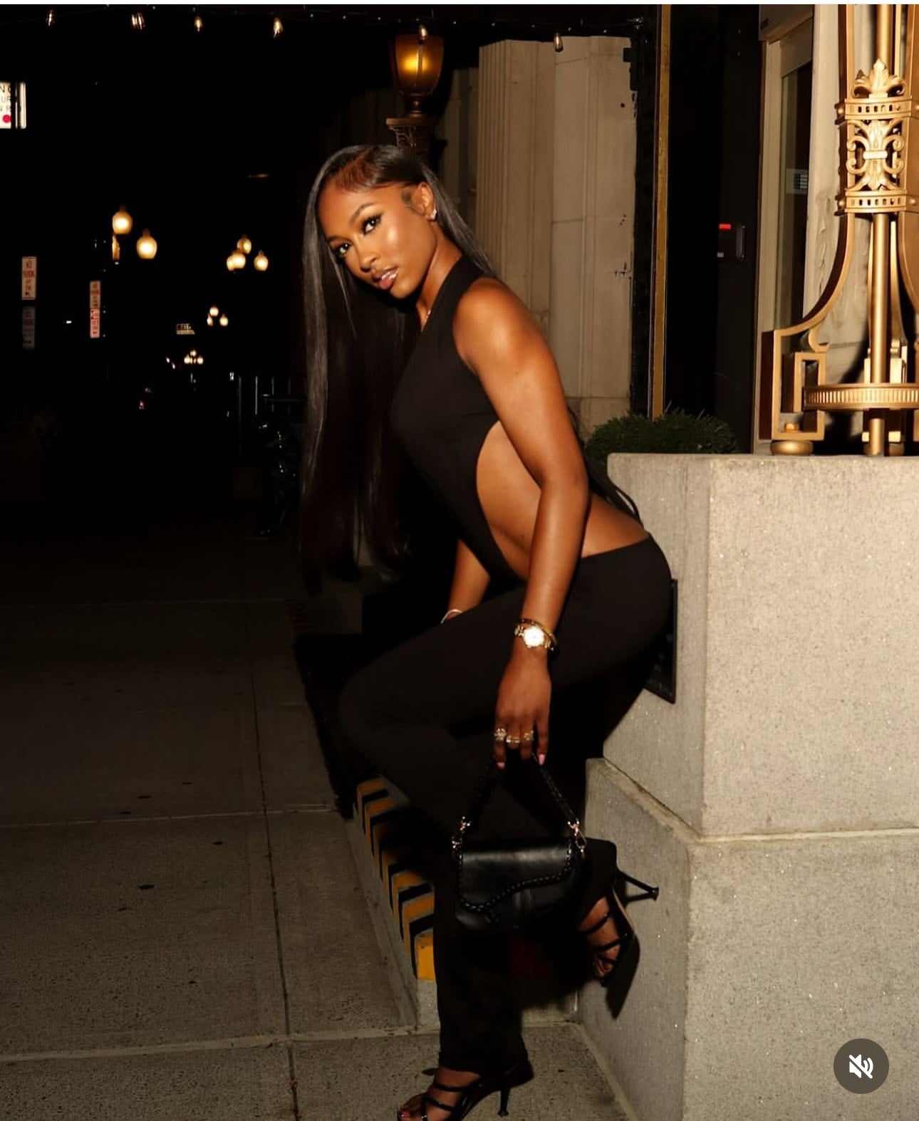 Slit Jumpsuit