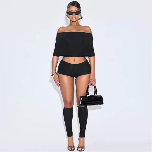 Blackout 3 Piece Short Set