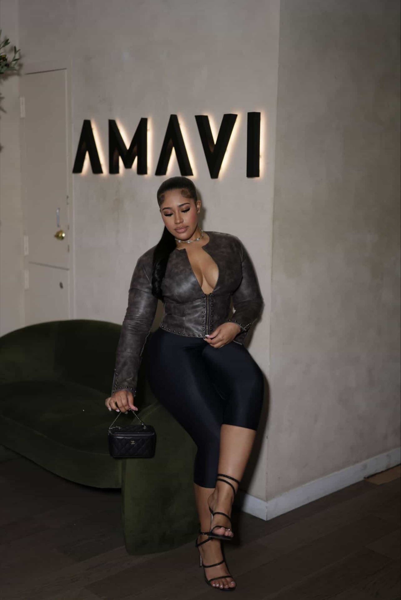 Studded Leather Jacket