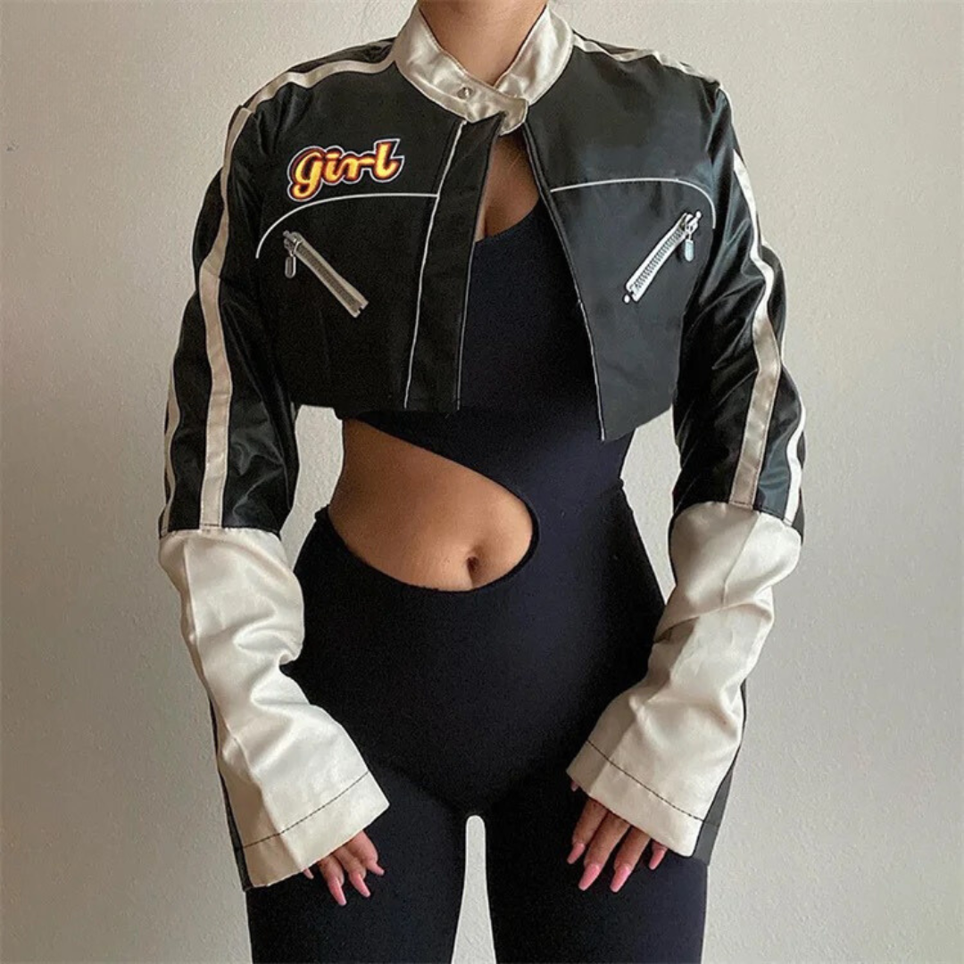 That Girl Crop Leather
