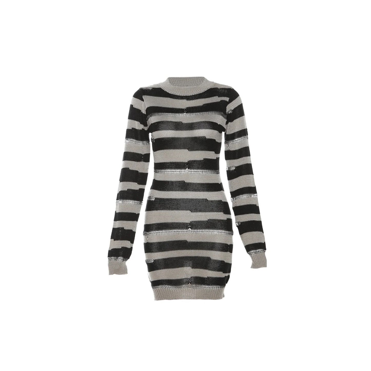 Striped Knit Mini