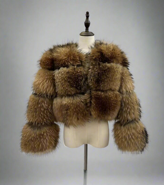 Fox Fur Bomber