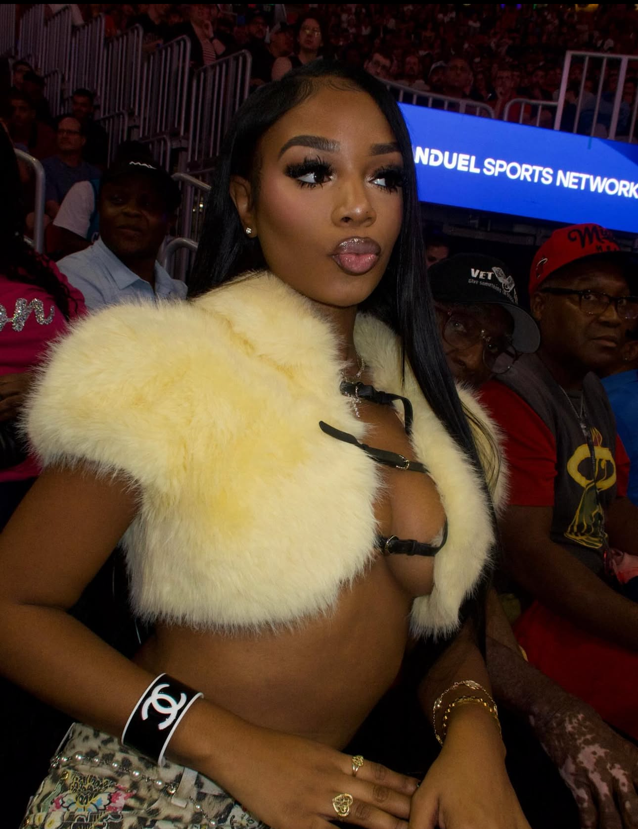 Cropped Fur Top