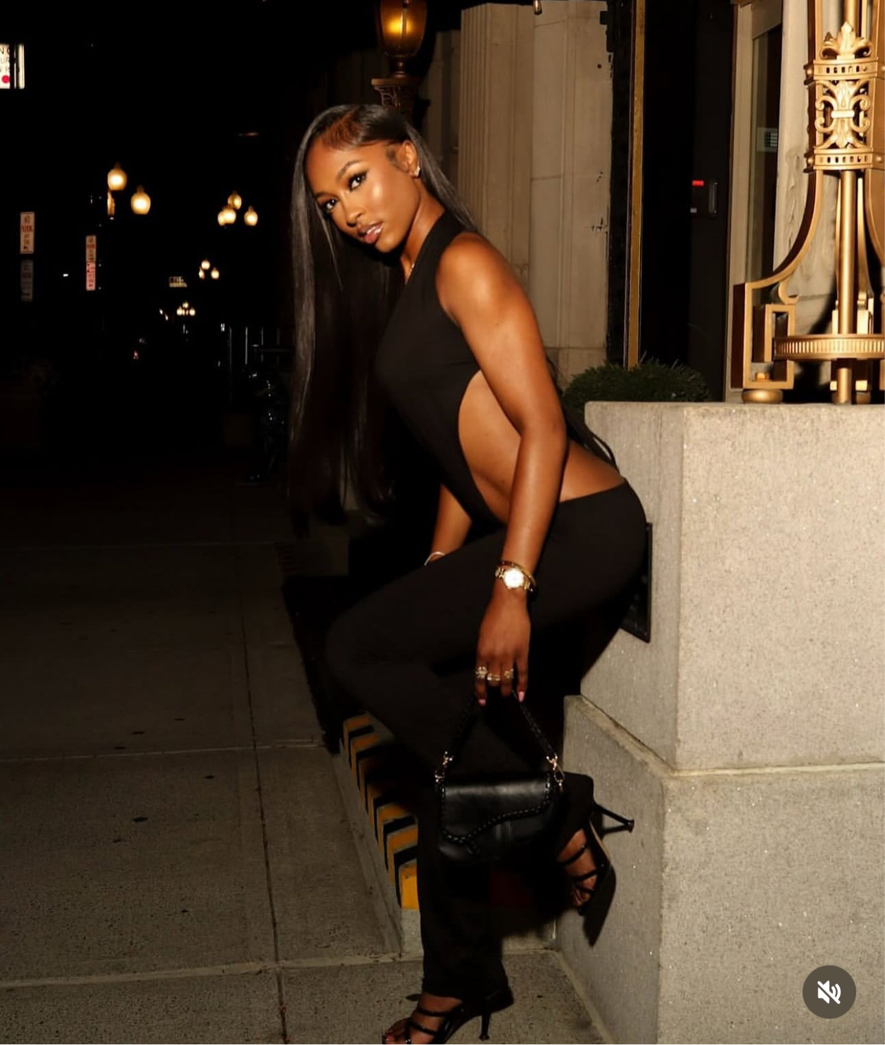 Slit Jumpsuit