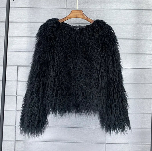Black Fur Jacket