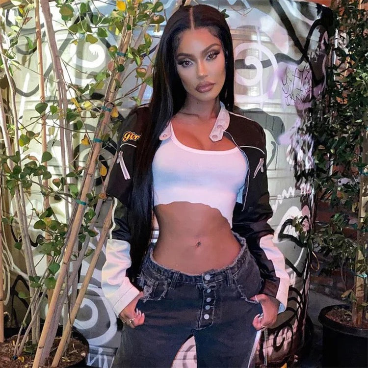 That Girl Crop Leather