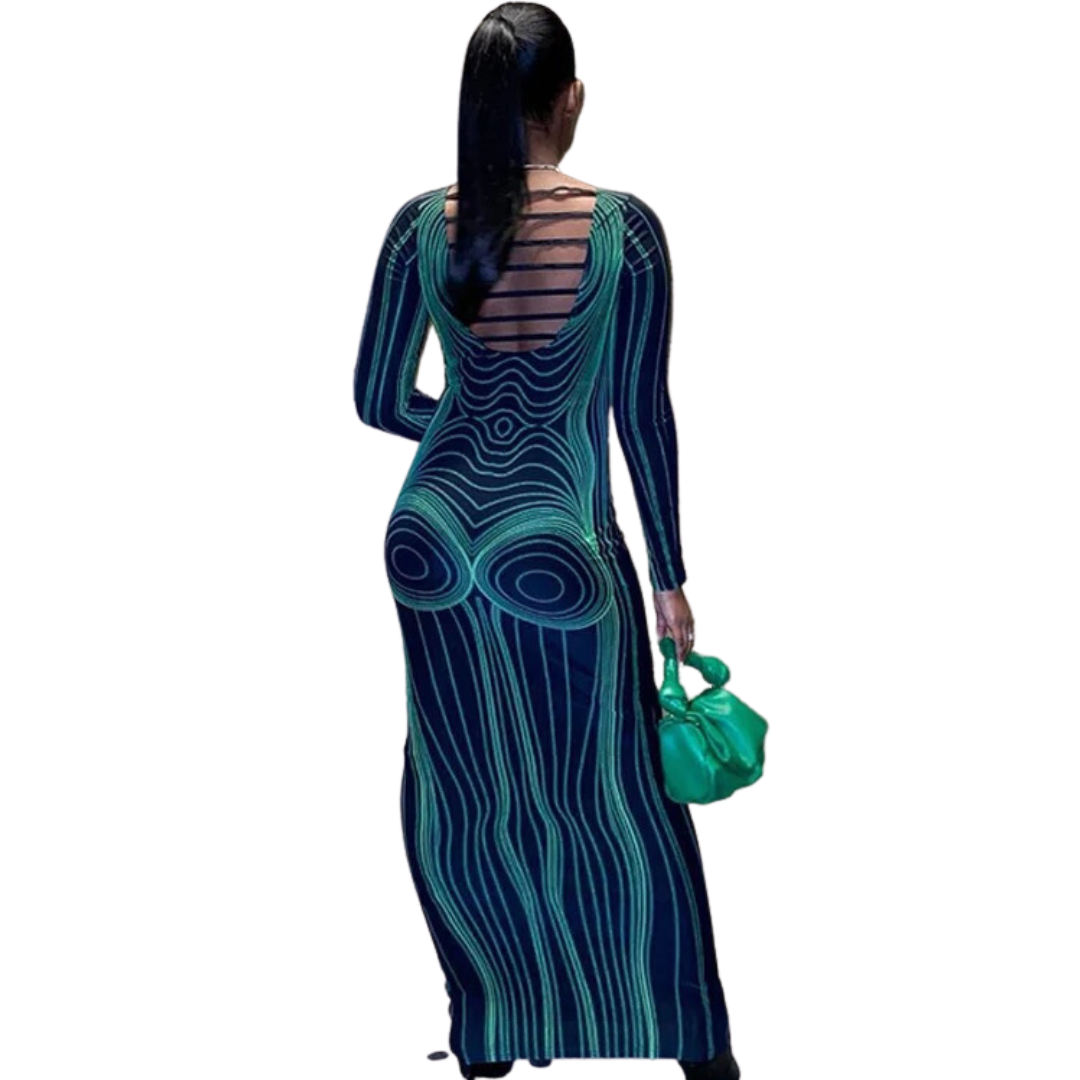 X-Ray Maxi Dress