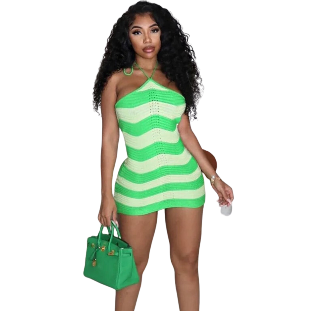 Lime Mini Dress