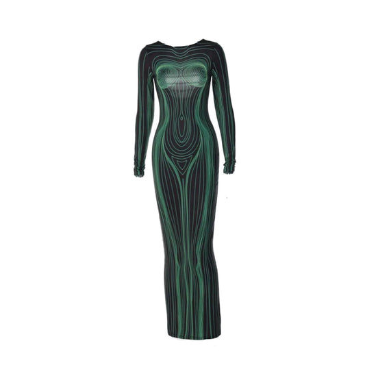 X-Ray Maxi Dress